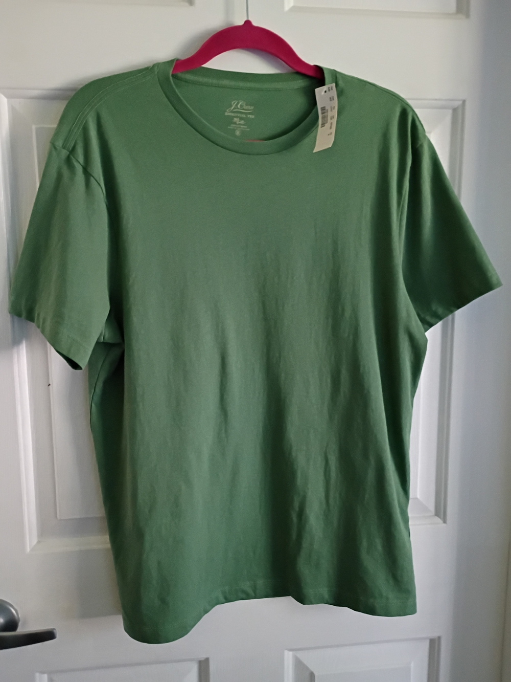J. Crew Men's Short Sleeve Crewneck Tee in Green